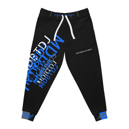 MDBTDJ#OG1WBLUGYWRD Premium Athletic Joggers Sweat Pants Activewear