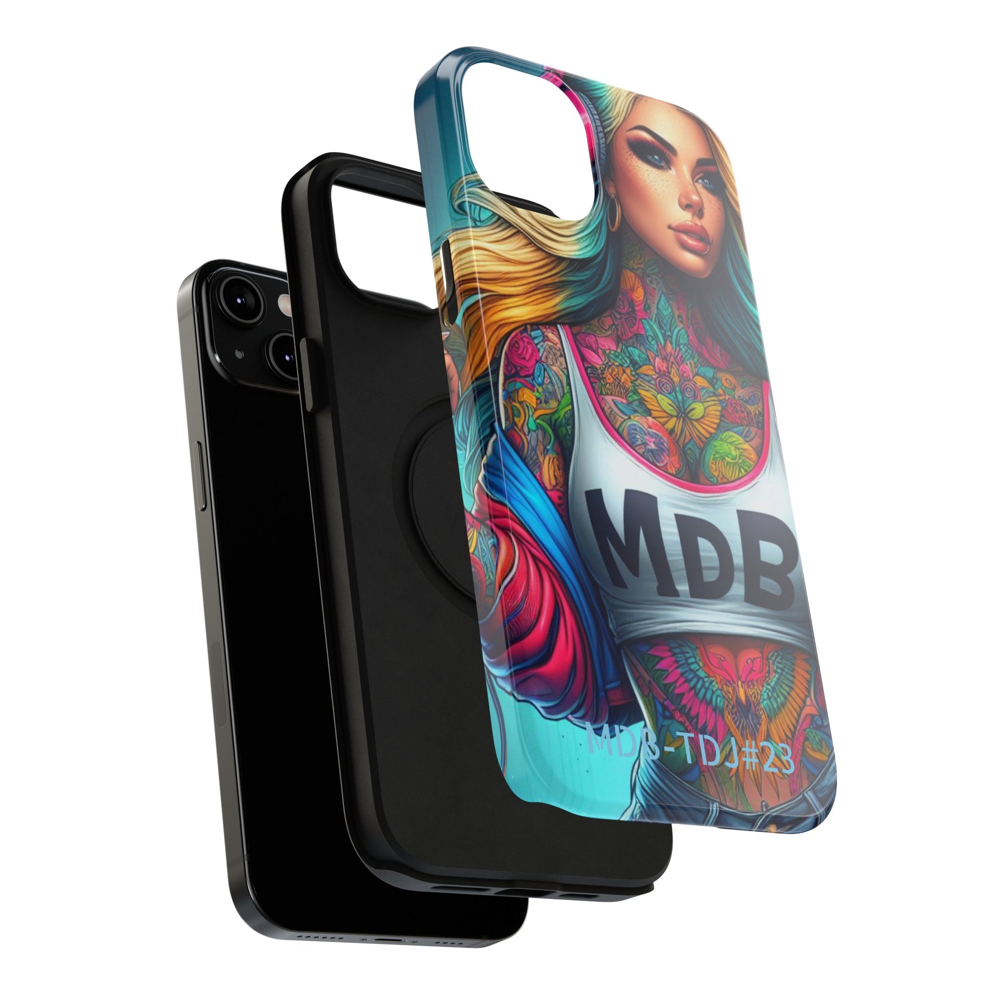 MDBTDJ#23 Impact-Resistant Phone Cases Fits most Tattooed DJ's Limited Edition, Phone Case, Tattooed Djs Shop