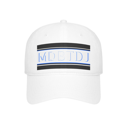 MDBTDJ#PSBWBLUHC White - Low Profile Baseball Cap