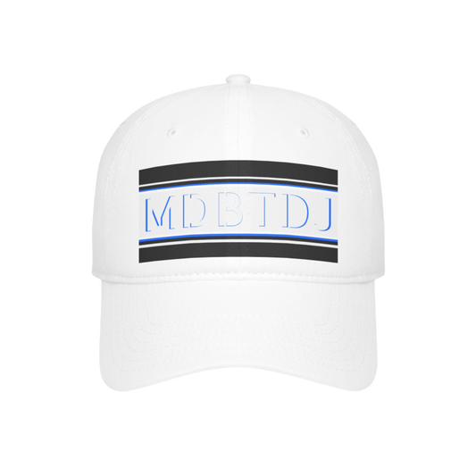 MDBTDJ#PSBWBLUHC White - Low Profile Baseball Cap