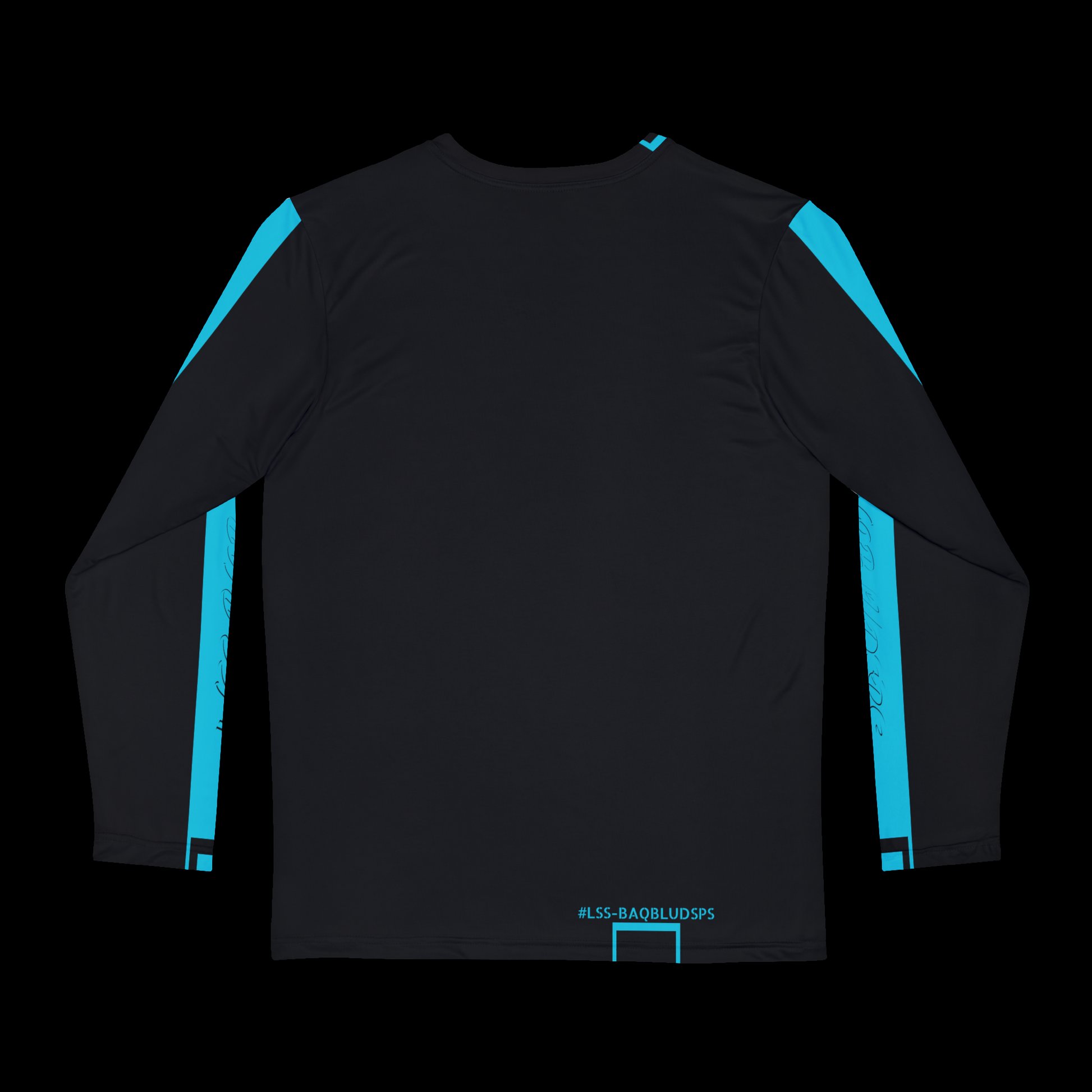 MDBTDJ#LSS-BAQBLUDSPS Premium Men's Long Sleeve Shirt, Long Sleeve Shirt, Clothing Tops, Tattooed Djs Shop