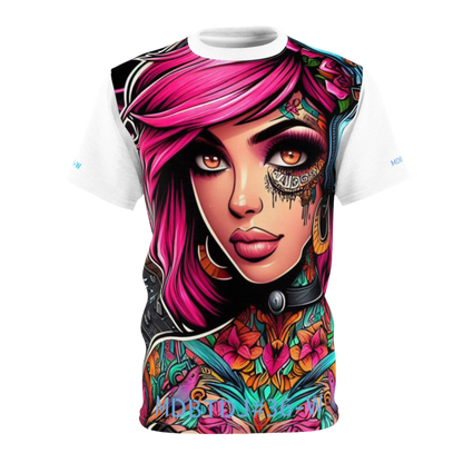 MDBTDJ#36-W Premium Art Tee Shirt - Tattooed Dj's Limited Edition - Unisex