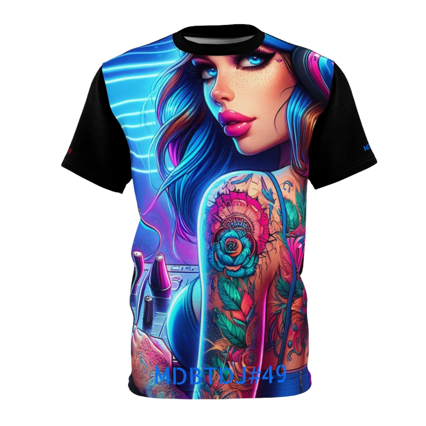 MDBTDJ#49 Premium Art Tee Shirt - Tattooed Dj's Limited Edition - Unisex