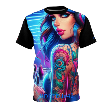 MDBTDJ#49 Premium Art Tee Shirt - Tattooed Dj's Limited Edition - Unisex