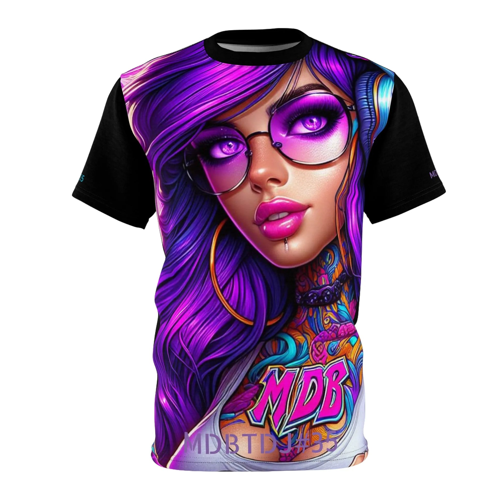 MDBTDJ#35 Premium Art Tee Shirt - Tattooed Dj's Limited Edition - Unisex, T-Shirt, T-Shirts, Tattooed Djs Shop