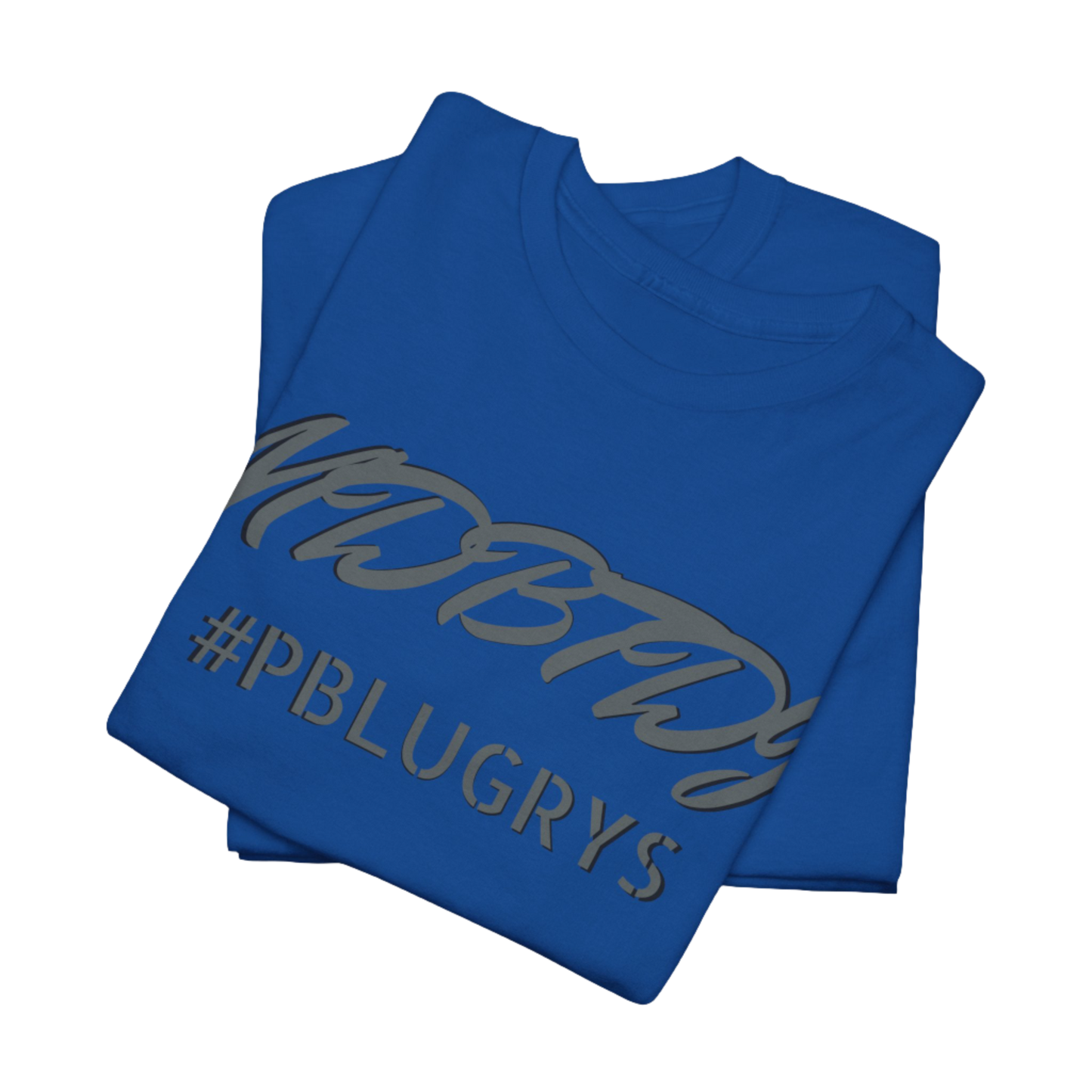 MDBTDJ#PBLUGRYS HD Crew neck Tee Shirt Casual - Unisex