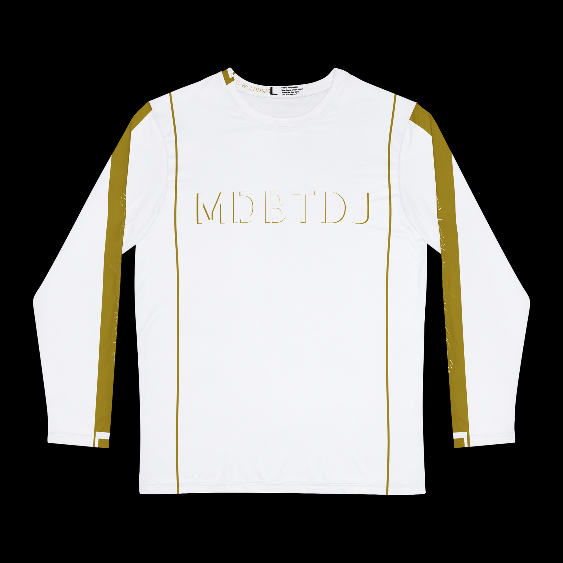 MDBTDJ#LSS-WGLDDSPS Premium Men's Long Sleeve Shirt, Long Sleeve Shirt, Clothing Tops, Tattooed Djs Shop