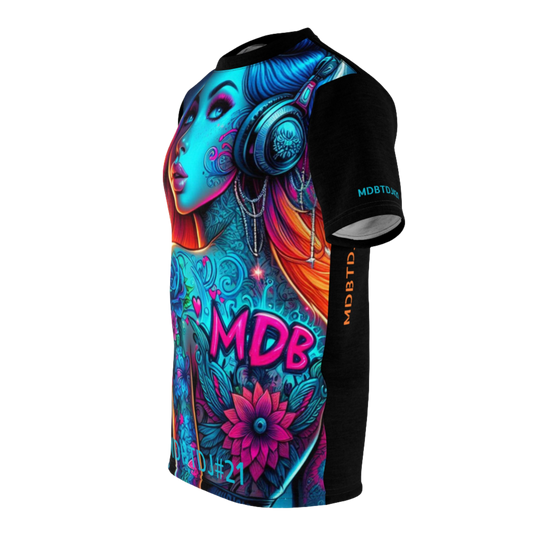 MDBTDJ#21 Premium Art Tee Shirt - Tattooed Dj's Limited Edition - Unisex