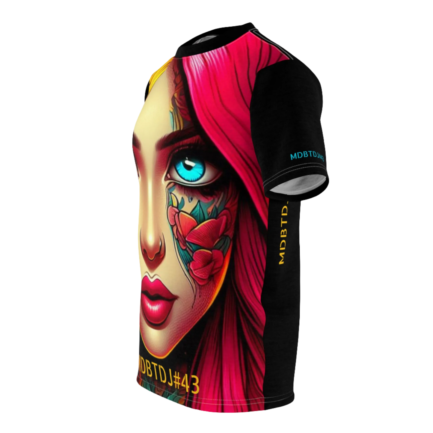 MDBTDJ#43 Premium Art Tee Shirt - Tattooed Dj's Limited Edition - Unisex, T-Shirt, T-Shirts, Tattooed Djs Shop