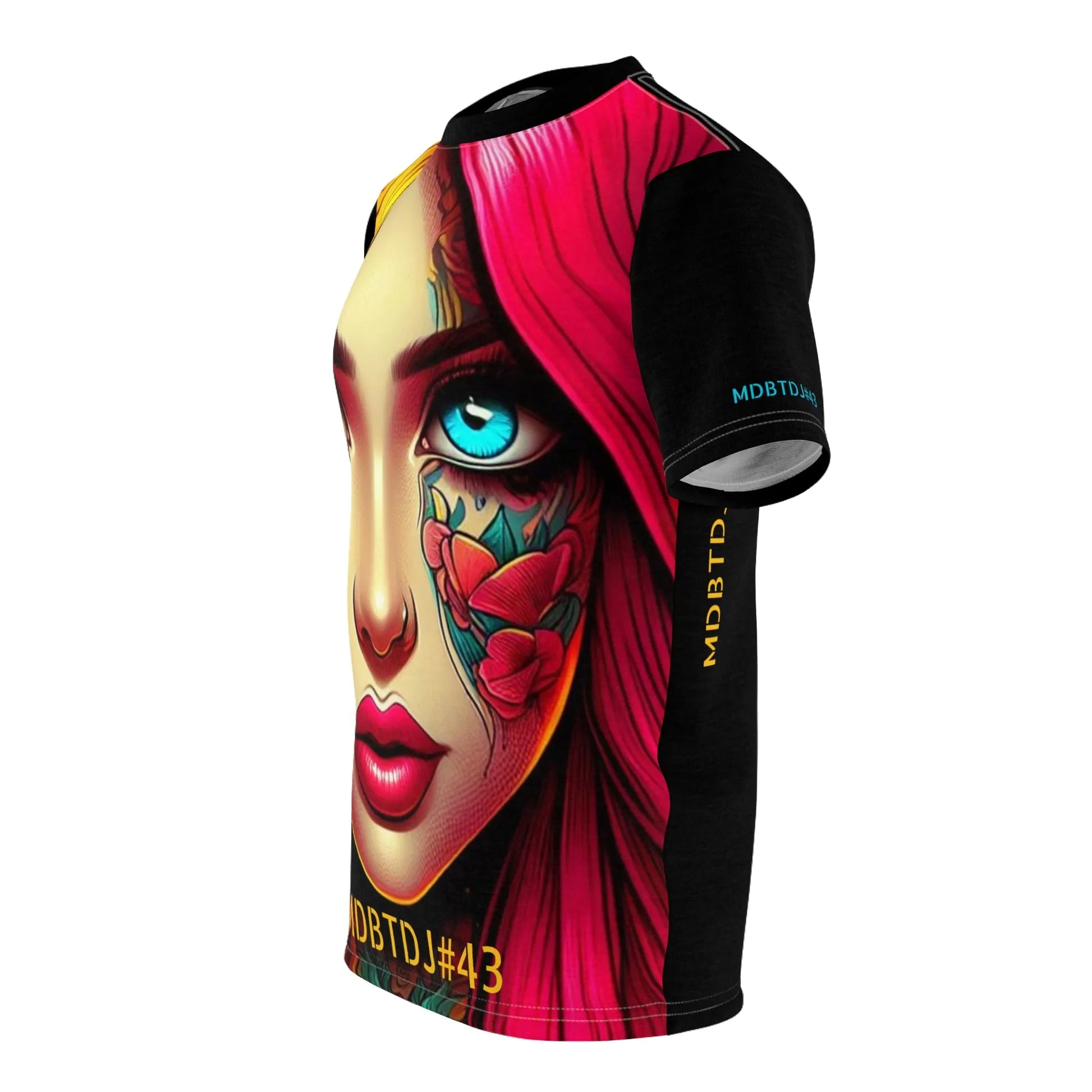MDBTDJ#43 Premium Art Tee Shirt - Tattooed Dj's Limited Edition - Unisex, T-Shirt, T-Shirts, Tattooed Djs Shop